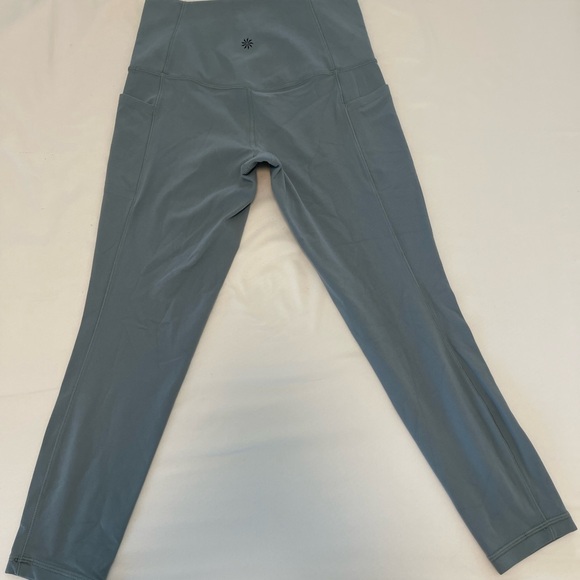 Athleta Salutation Stash High Rise 7/8 Legging Blue Green - Picture 3 of 4